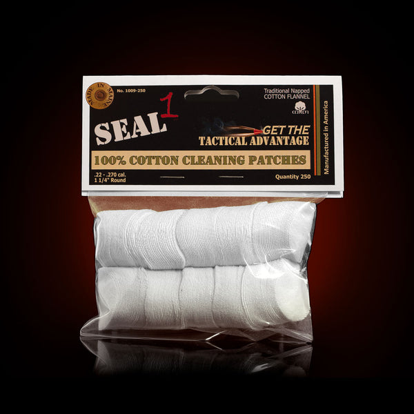 SEAL 1™  Cotton Cleaning Patches