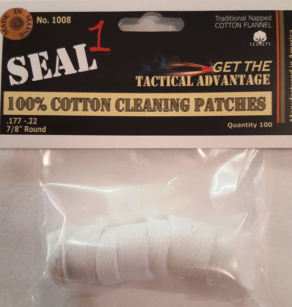 SEAL 1™  Cotton Cleaning Patches