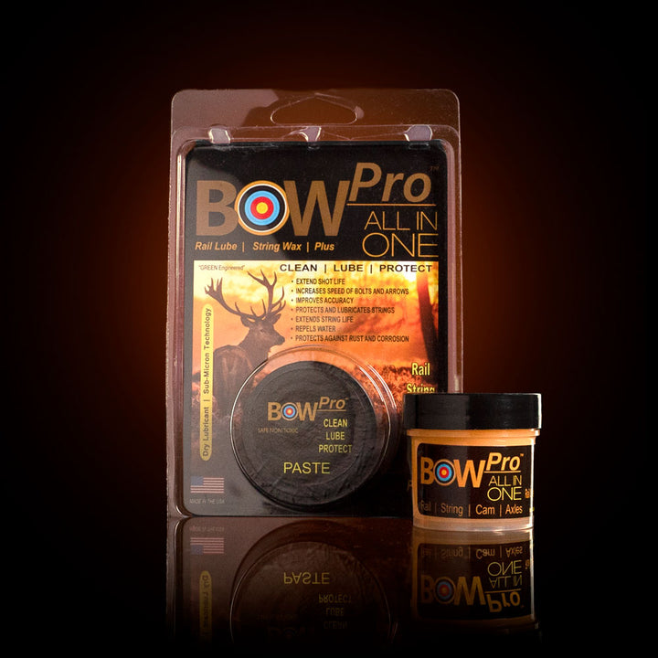 BOW Pro Combination Premium Rail Lube & String Wax 1 oz Jar