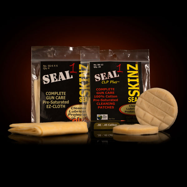 SEAL SKINZ ™ Pre-Saturated Cleaning Patches & Cloths