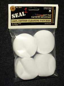 .45-.58 2 1/2" Cleaning Patches Bag of 100- Great for Muzzleloaders