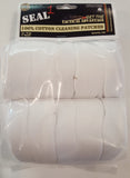 12-16 ga 3" 100% Cotton Cleaning Patches Bag of 250